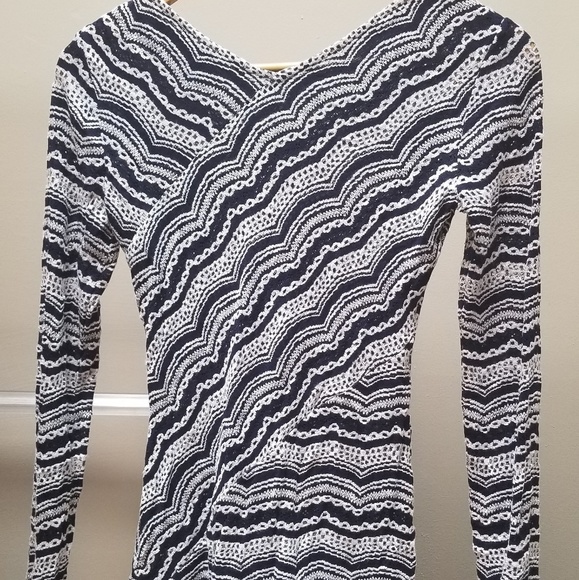 BCBG Max azria blue top , small - Picture 2 of 4